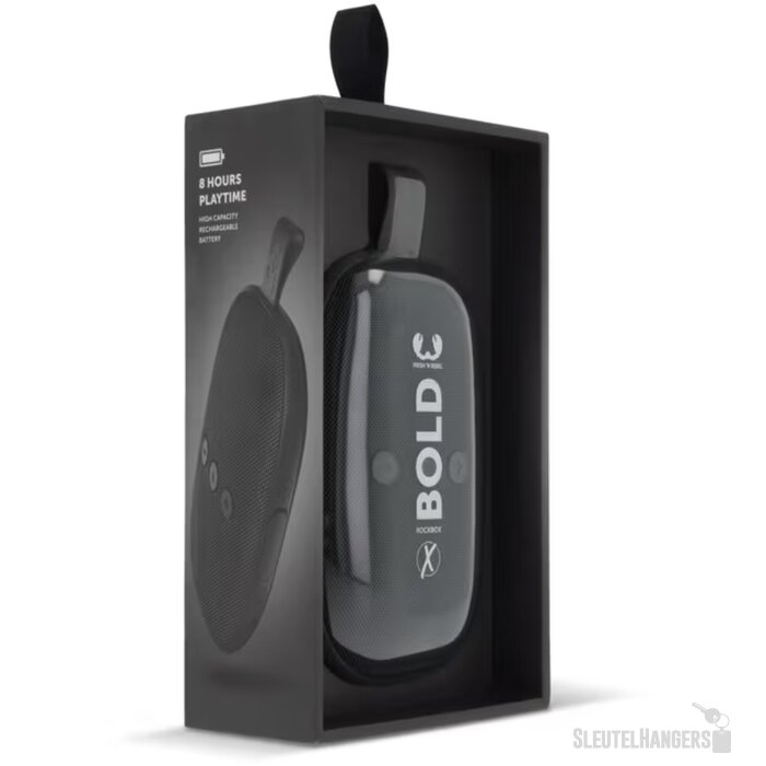 1RB6600 | Fresh 'n Rebel Rockbox Bold X waterproof TWS speaker donker grijs