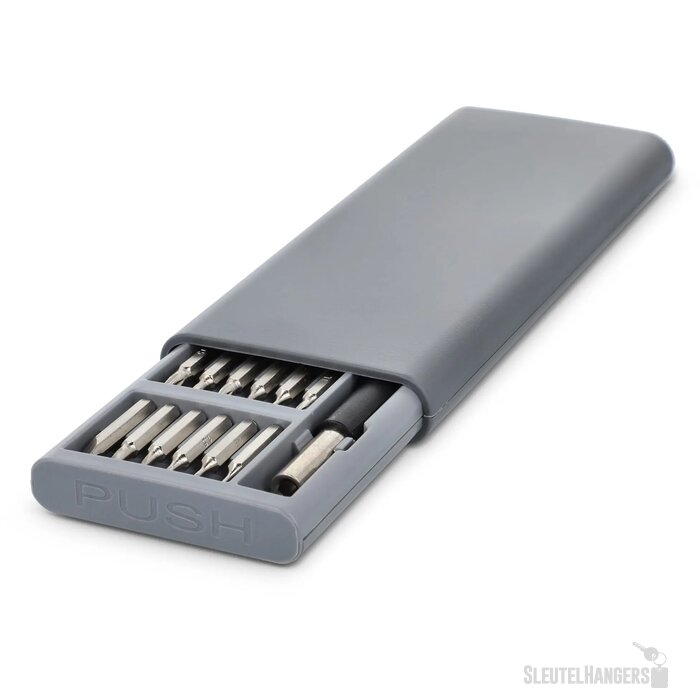 24-in-1 Precisie Schroevendraaierset met organizer grijs