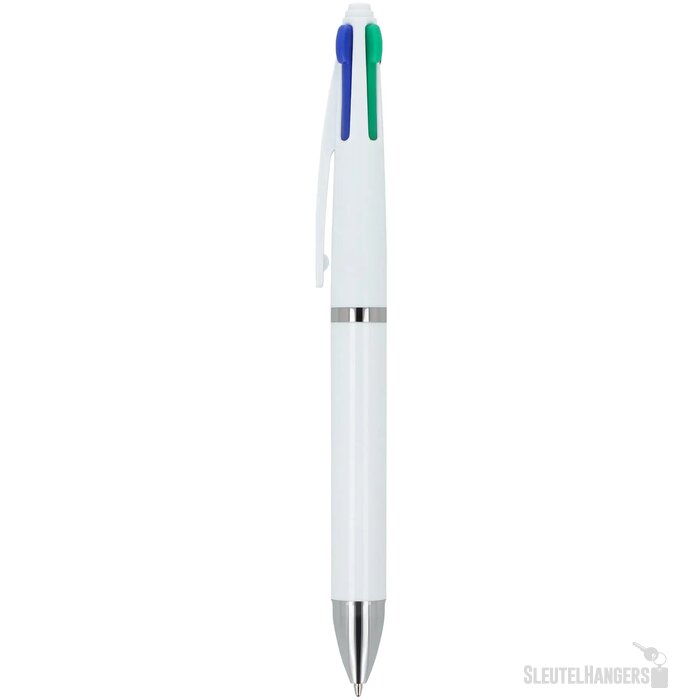4-kleuren pen wit