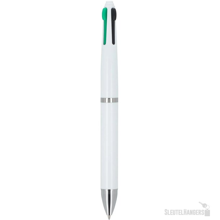 4-kleuren pen wit
