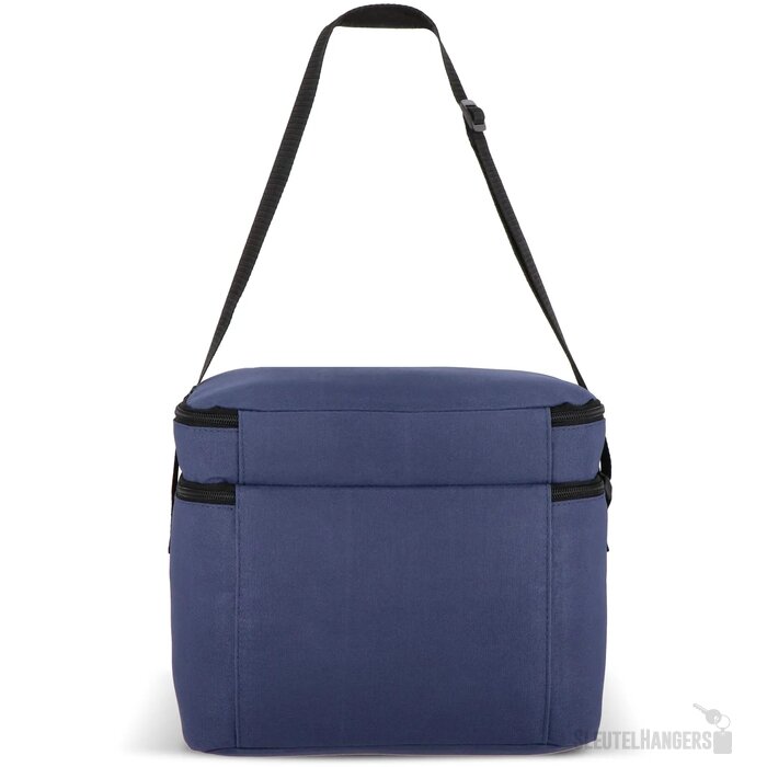 600D gerecycled PET koeltas met twee vakken Blauw