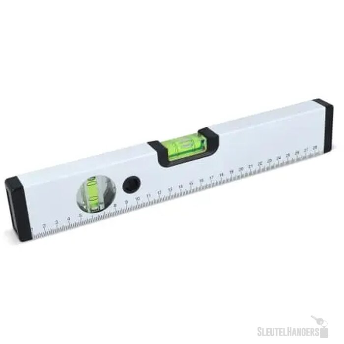 Aluminium Waterpas 30CM wit