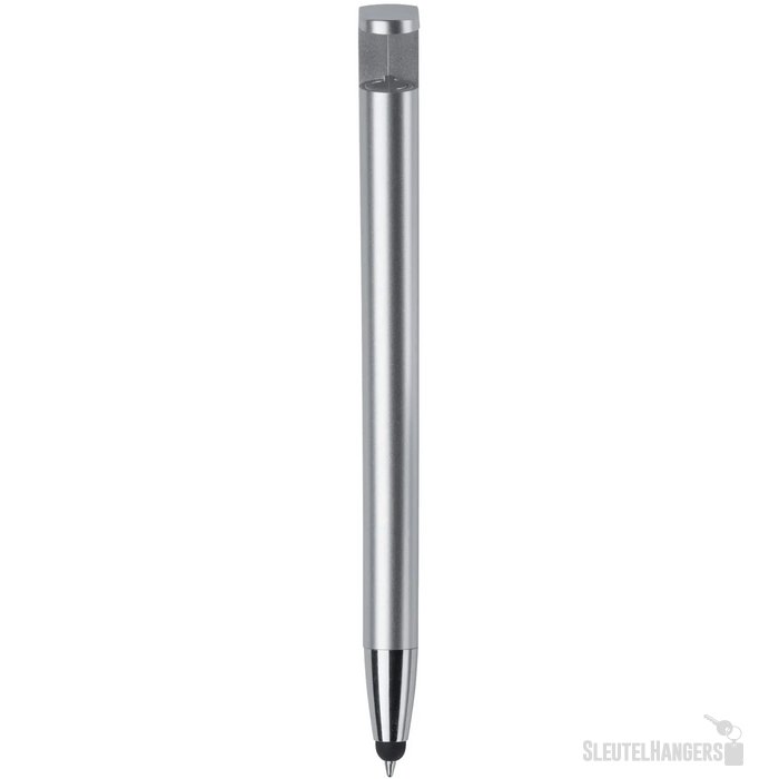 Balpen 3-in-1 hardcolour zilver
