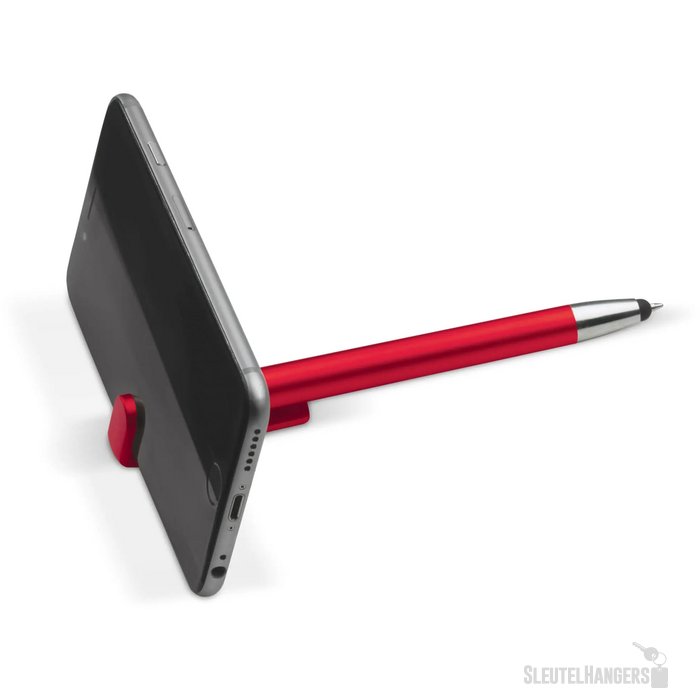 Balpen 3-in-1 hardcolour rood