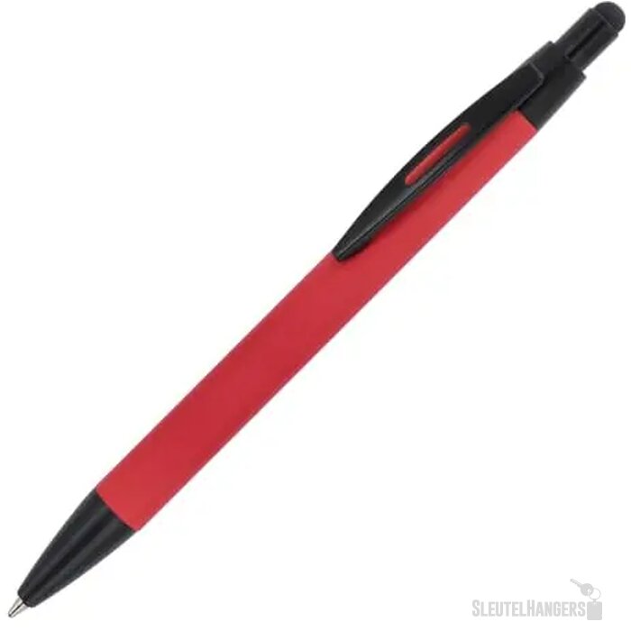 Balpen Alaska soufttouch met stylus R-AL rood