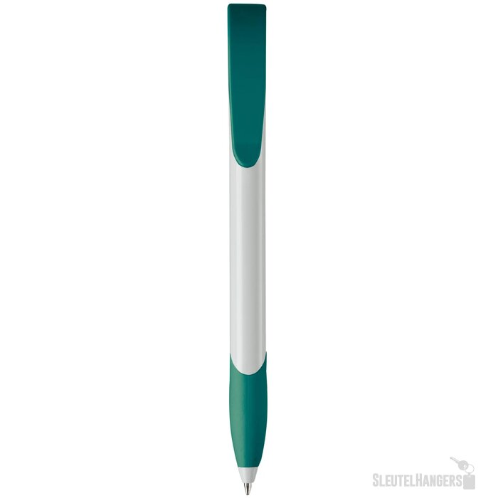 Balpen Apollo hardcolour wit / turquoise