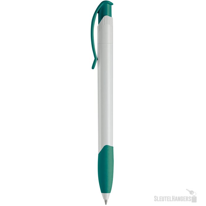 Balpen Apollo hardcolour wit / turquoise