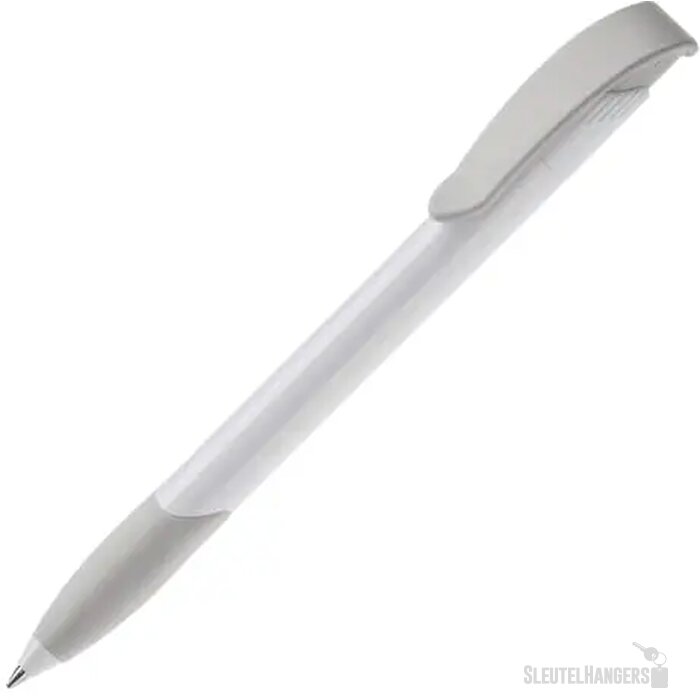 Balpen Apollo hardcolour wit / zilver