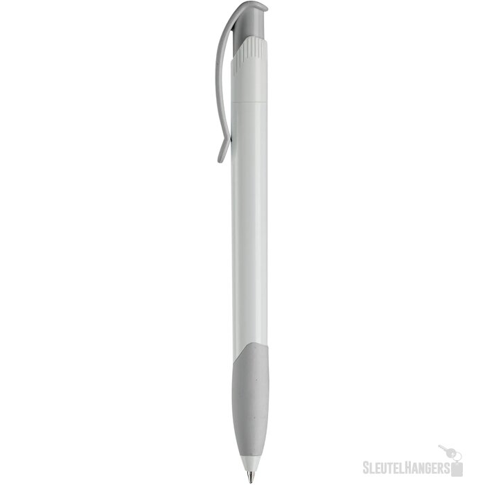 Balpen Apollo hardcolour wit / zilver