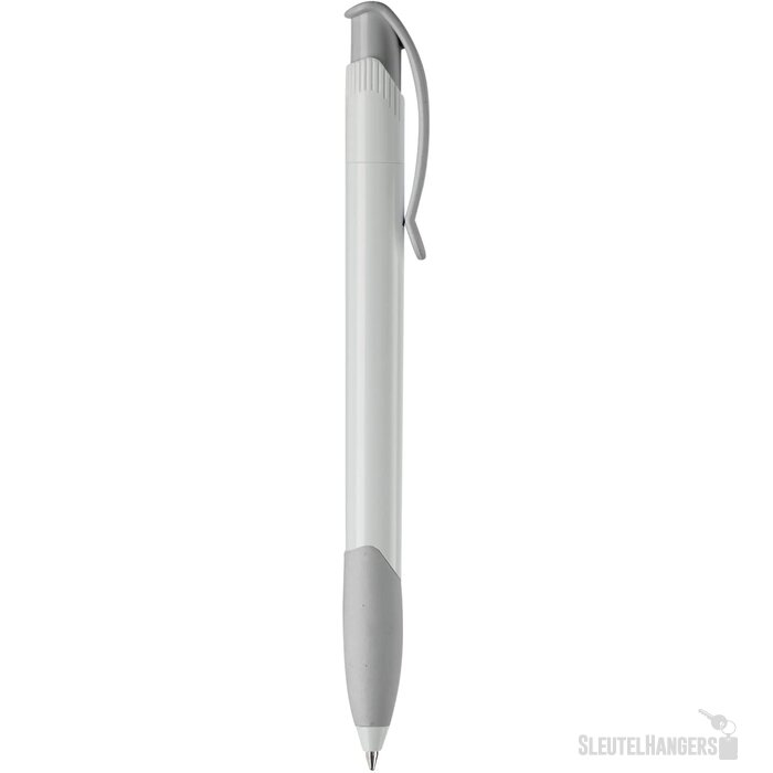 Balpen Apollo hardcolour wit / zilver