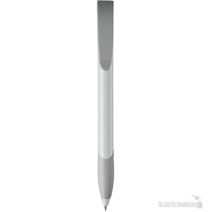 Balpen Apollo hardcolour wit / zilver