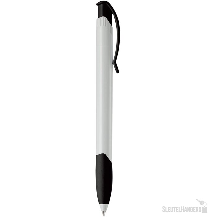 Balpen Apollo hardcolour wit / zwart