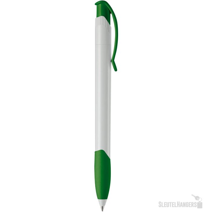 Balpen Apollo hardcolour wit / groen