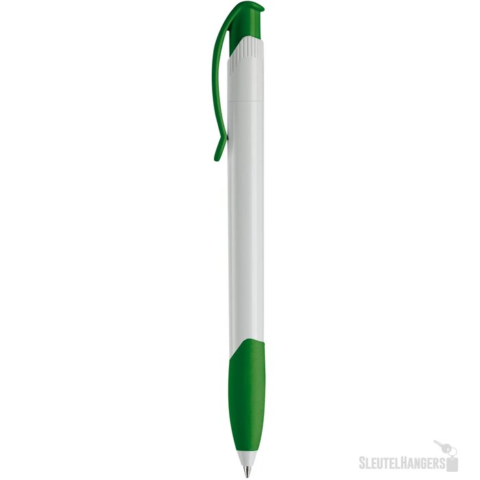 Balpen Apollo hardcolour wit / groen