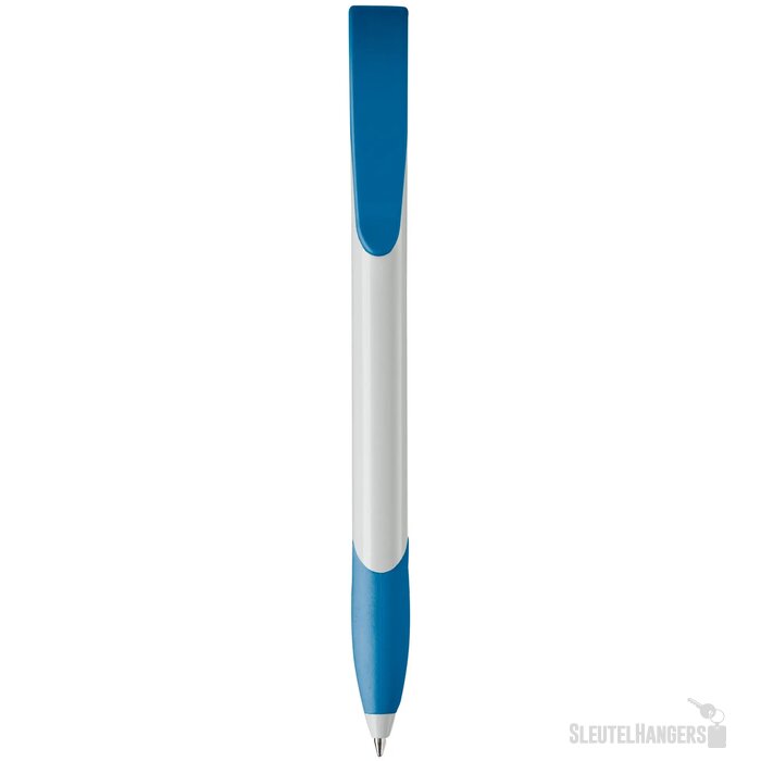 Balpen Apollo hardcolour wit / blauw