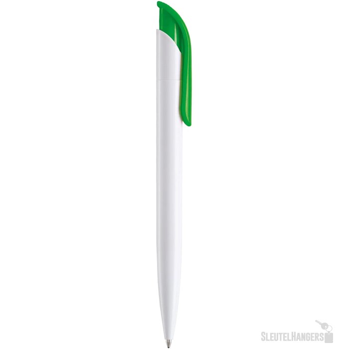 Balpen Atlas hardcolour wit / groen