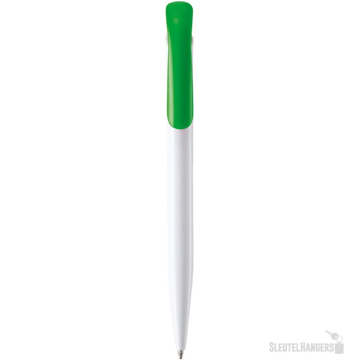 Balpen Atlas hardcolour wit / groen