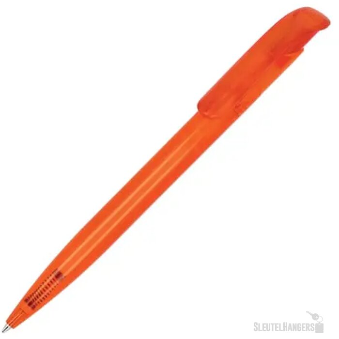 Balpen Atlas transparant transparant / oranje