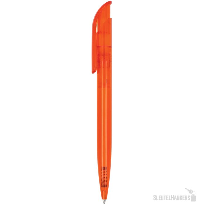 Balpen Atlas transparant transparant / oranje