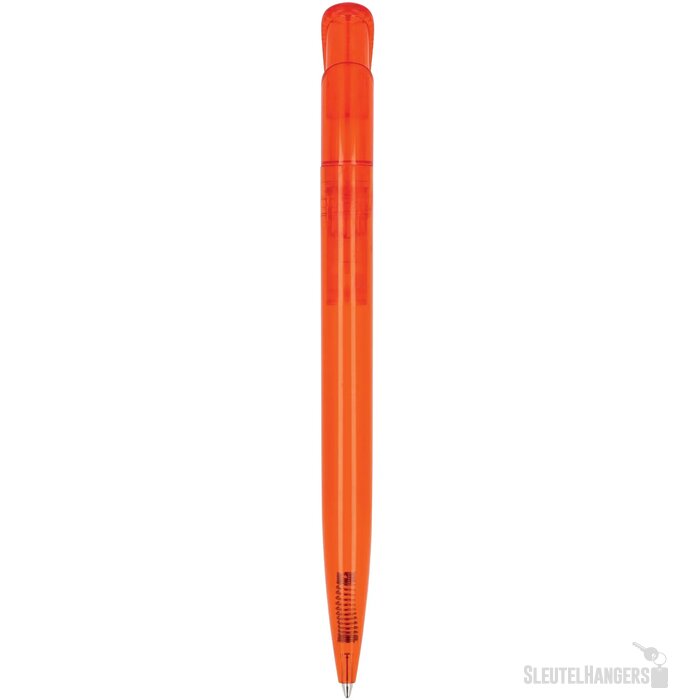 Balpen Atlas transparant transparant / oranje