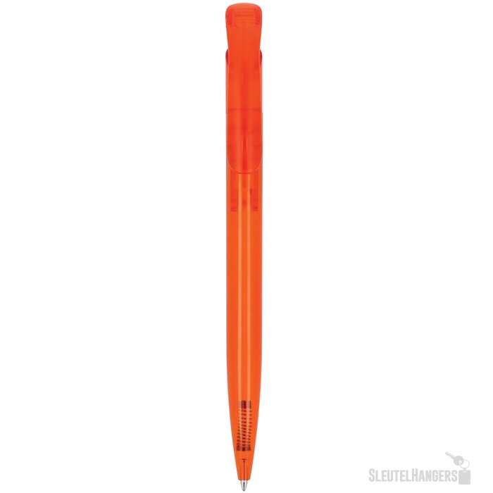 Balpen Atlas transparant transparant / oranje