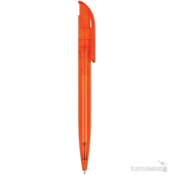 Balpen Atlas transparant transparant / oranje