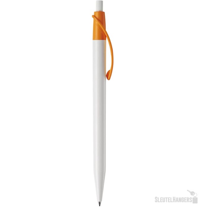 Balpen Cosmo hardcolour wit / oranje