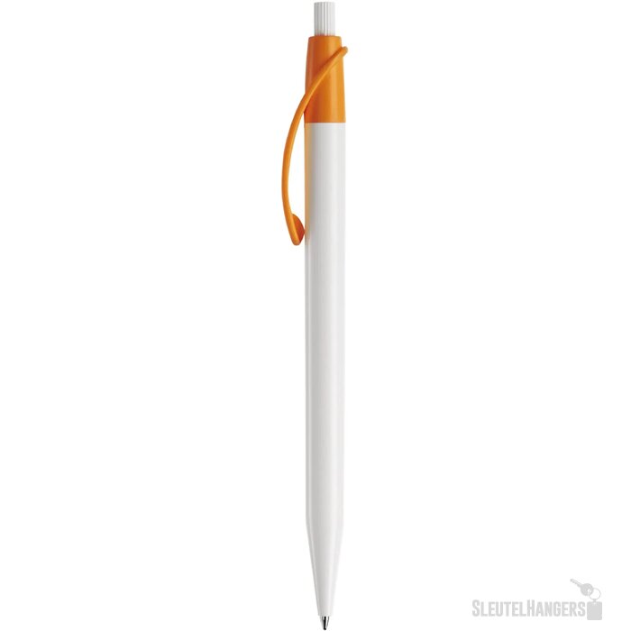 Balpen Cosmo hardcolour wit / oranje