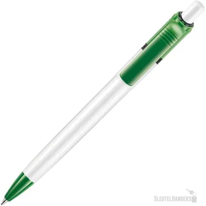 Balpen Ducal Colour hardcolour wit / groen