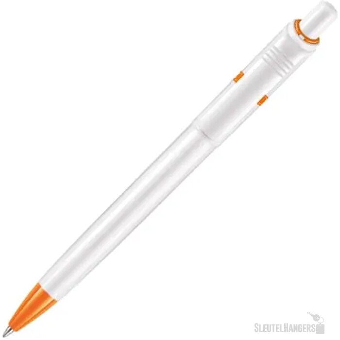 Balpen Ducal hardcolour wit / oranje