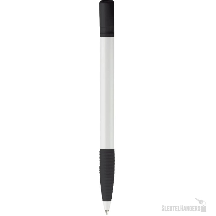 Balpen Nash grip hardcolour wit / zwart