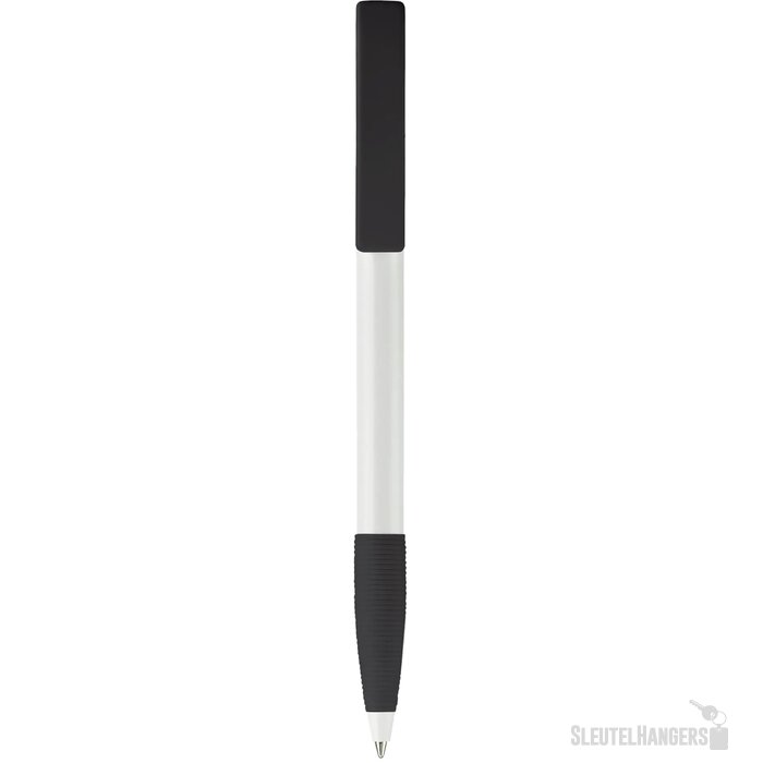 Balpen Nash grip hardcolour wit / zwart