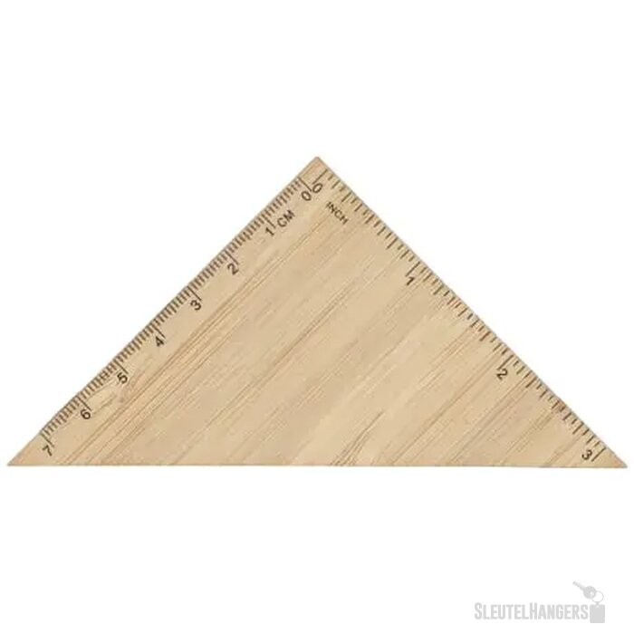 Bamboe geodriehoek natuur