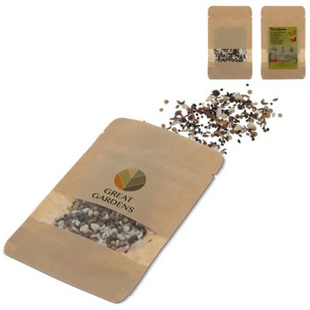 Bloemenzaad droogbloemen 4 gram bruin