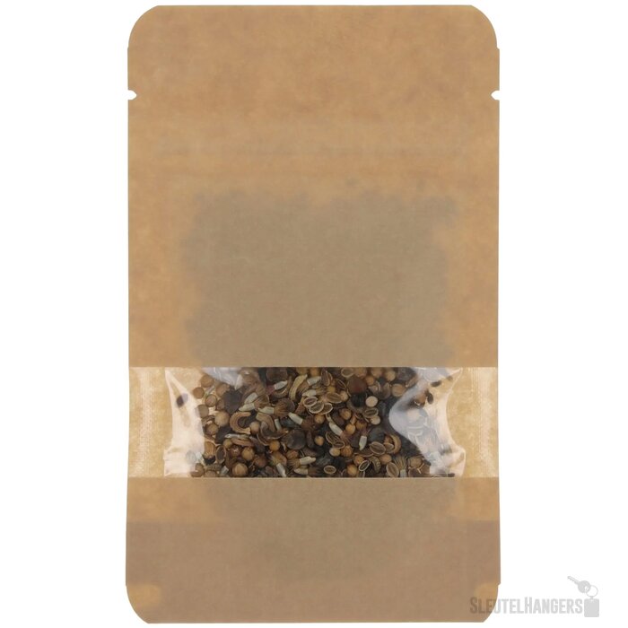 Bloemenzaad vlinder en bijen 4 gram bruin