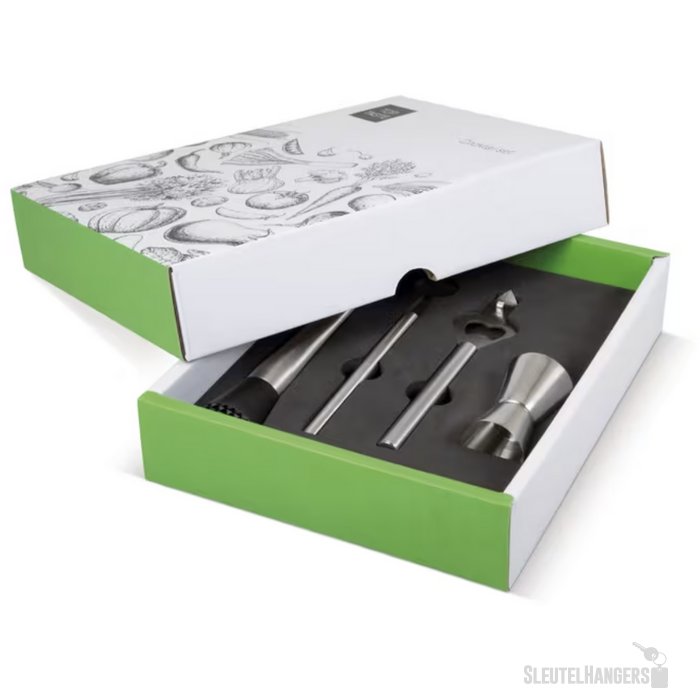 Cocktailset zilver