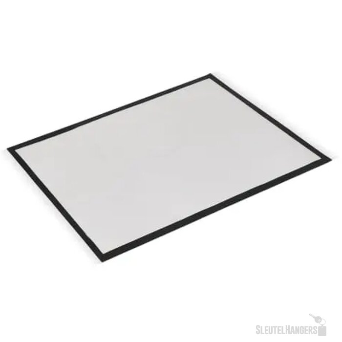 Deurmat sublimatie 50 x 75 cm zwart