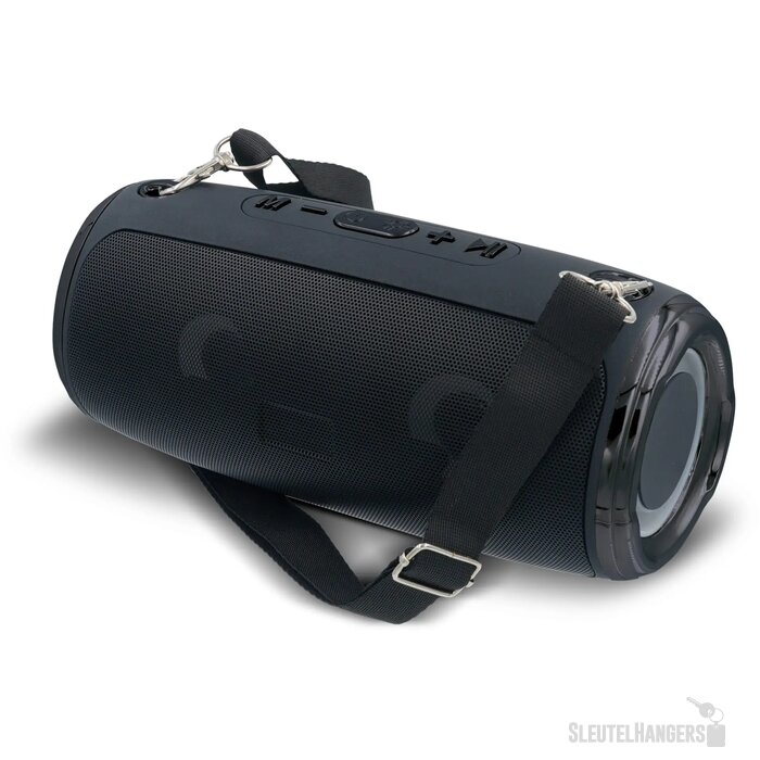 Draadloze Speaker met schouderband Zwart