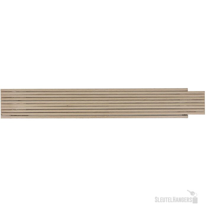 Duimstok hout 2m premium natuurlijk hout