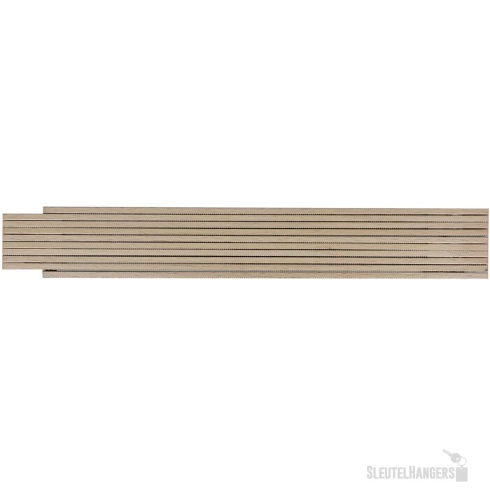 Duimstok hout 2m premium natuurlijk hout