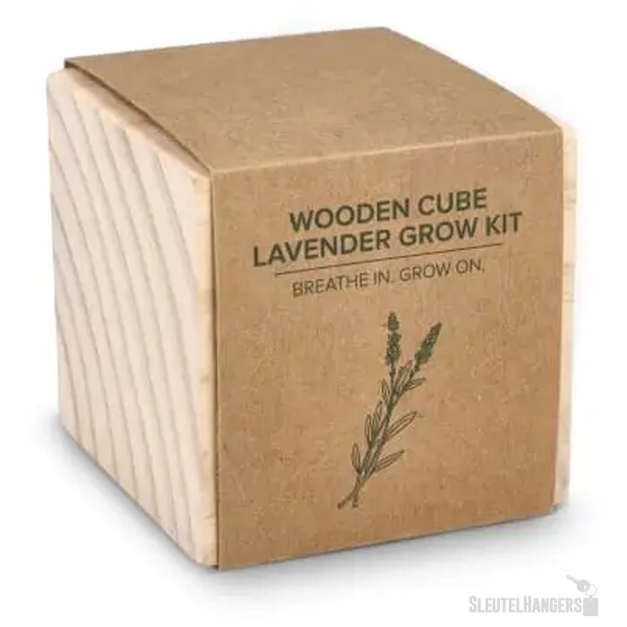 FSC Houten Plantenbak Set - Lavendel Naturel