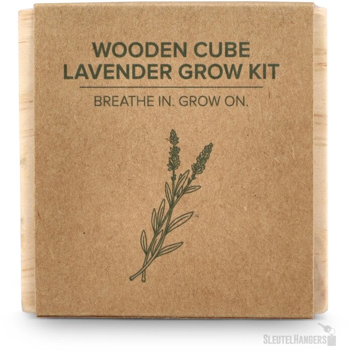 FSC Houten Plantenbak Set - Lavendel Naturel