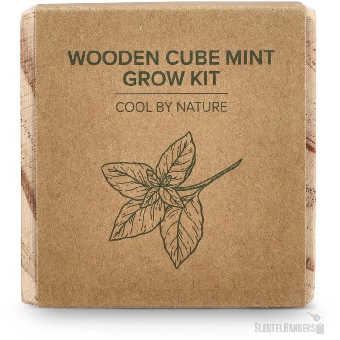 FSC Houten Plantenbak Set – Mint natuur
