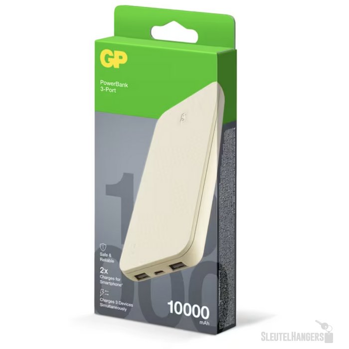 GP B+ Series Powerbank 10000 mAh beige