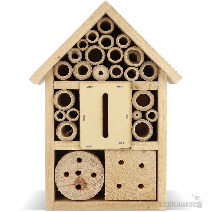 Insectenhotel van FSC-hout Naturel
