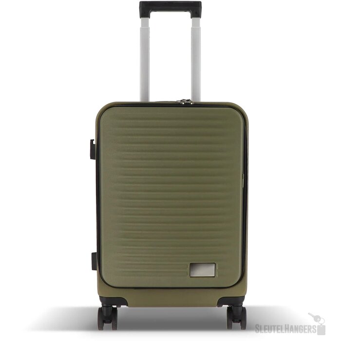 InSideOut Travel Trolley Rulla 20-inch olijfgroen