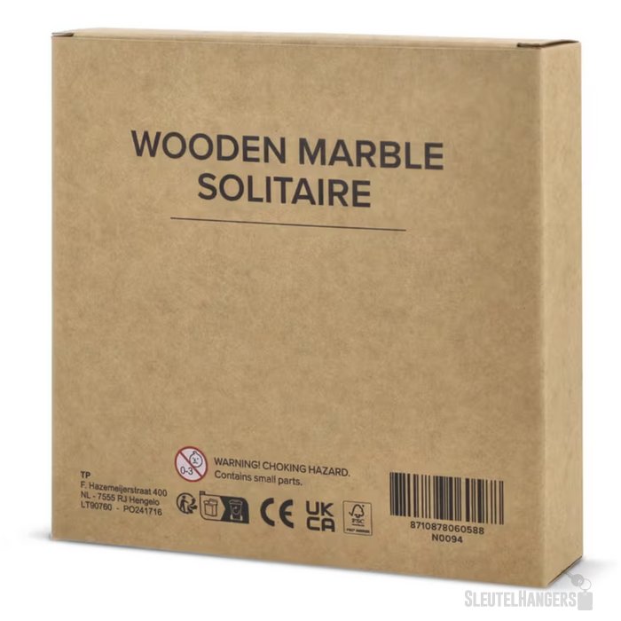 Knikkersolitaire spel natuur