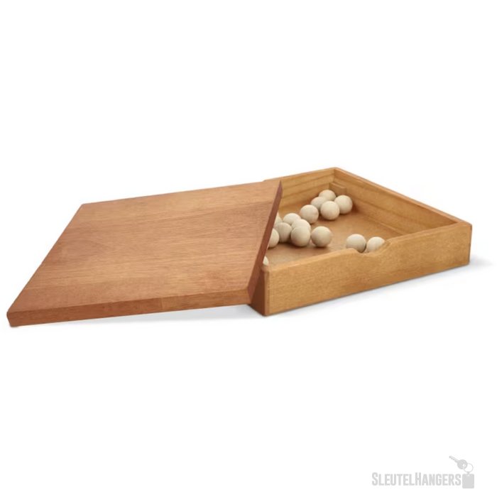 Knikkersolitaire spel natuur