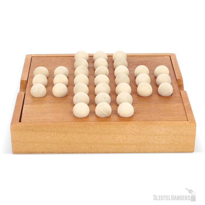 Knikkersolitaire spel natuur
