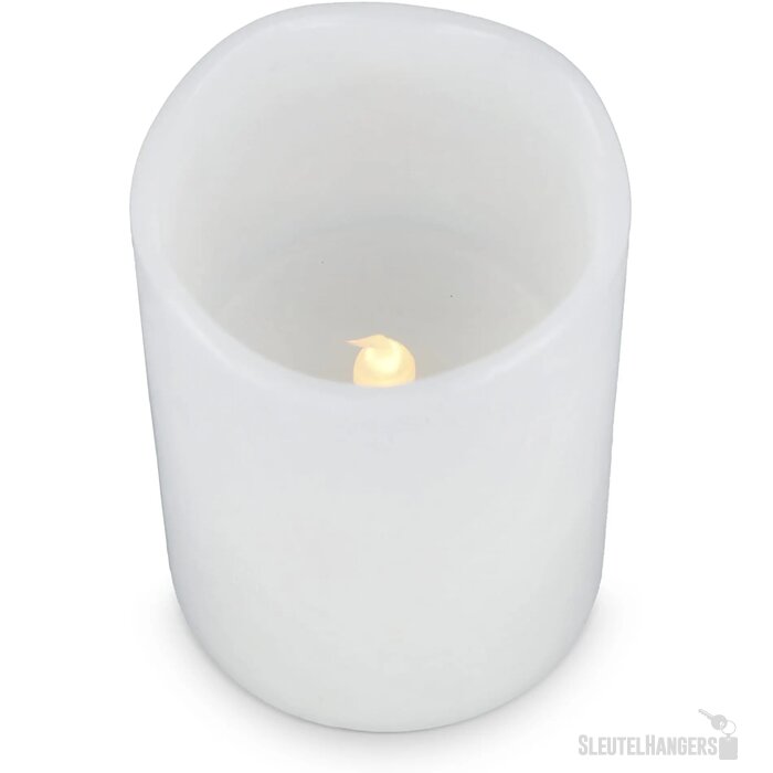 Koselys 3-delige set LED-waxkaarsen Ecru